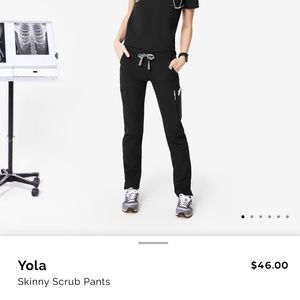 FIGS YOLA Skinny Scrub Pants - Regular, Small